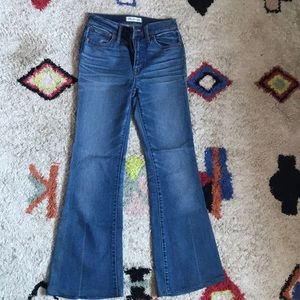 Madewell high waisted flare jeans
